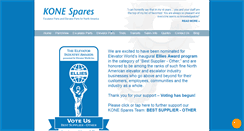 Desktop Screenshot of konespares.com